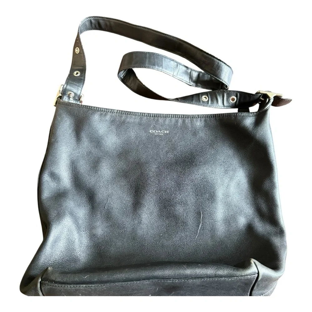 COACH Legacy Black Leather shoulder/crossbody bag